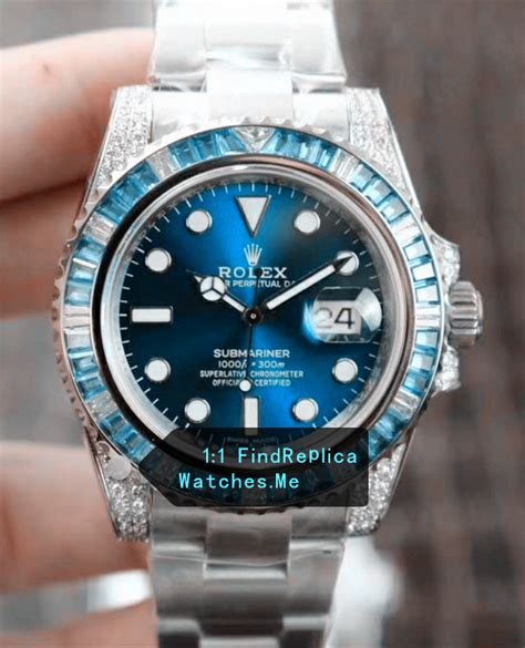 replica rolex submariner sapphire crystal|Rolex Submariner clone watch.